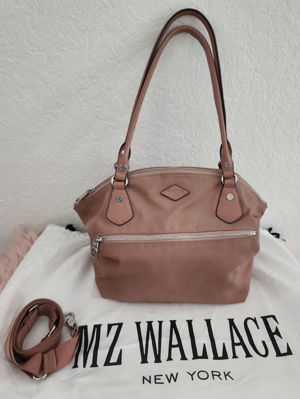 MZ WALLACE | Women's Taupe Shoulder Bag